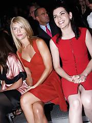Julianna Margulies Underskirt Twat Show