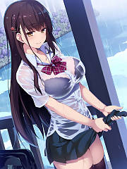 Wringing Wet Skirt By Yuzu Modoki