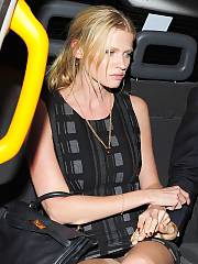 Lara Stone No Panty Upskirt