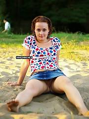 panties walking flashing public