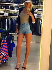 panties creamy public