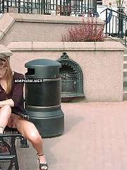 flashing panties vaginal public