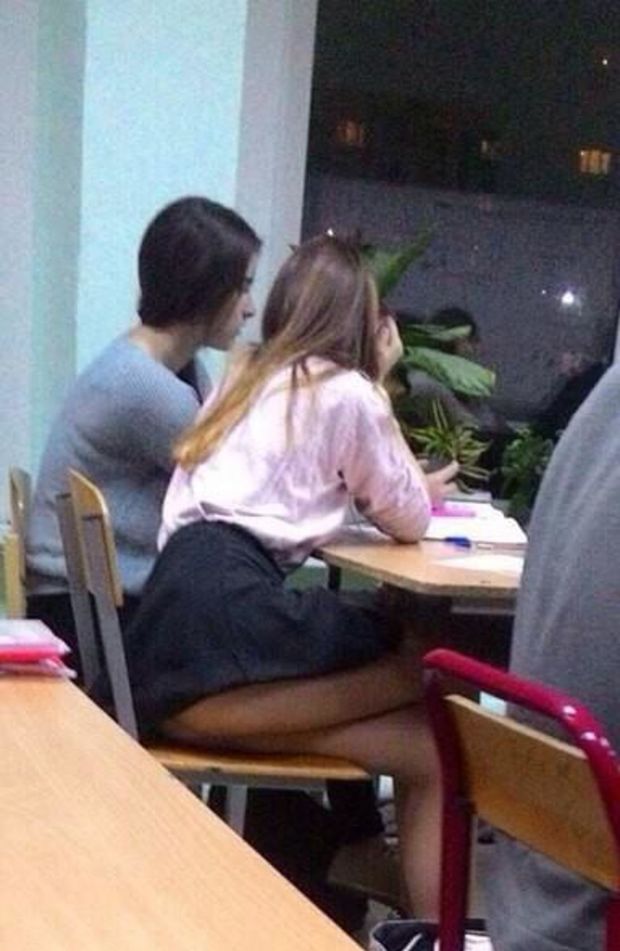 Class Upskirt