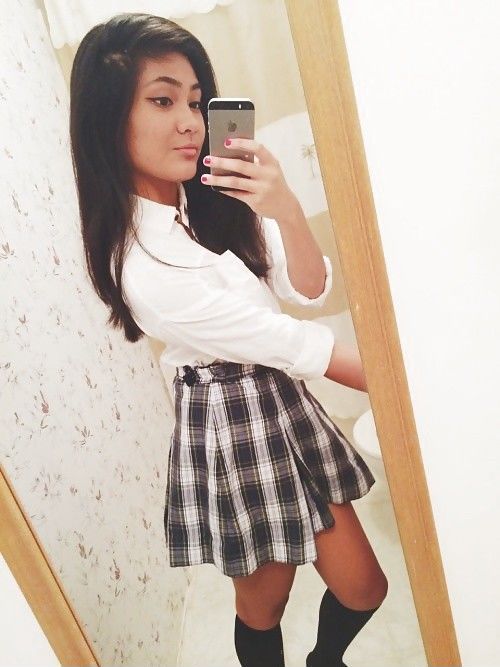 Hot Student Selfie