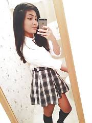 Hot Student Selfie