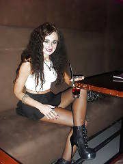 Nice Girlie Having Fun In The Club