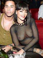 Rihanna Watch Through Public Shots