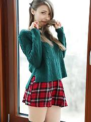 Plaid Skirt