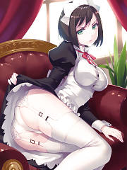Maid Skirt Lift Garter Strap By Nishimura Eri