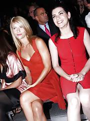 Julianna Margulies Underskirt Twat Show