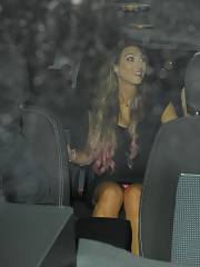Luisa Zissman Pink Panties Upskirt