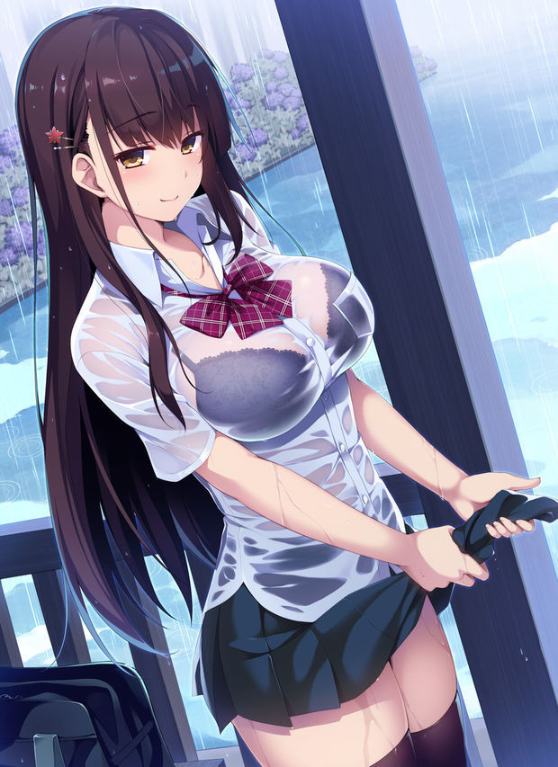 Wringing Wet Skirt By Yuzu Modoki