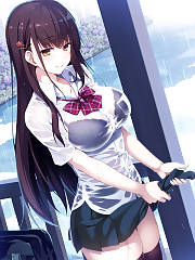 Wringing Wet Skirt By Yuzu Modoki