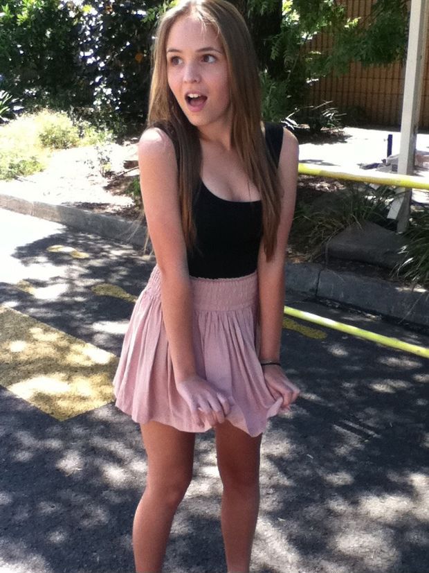 Pink Skirt