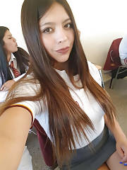 Mini Skirt Selfie