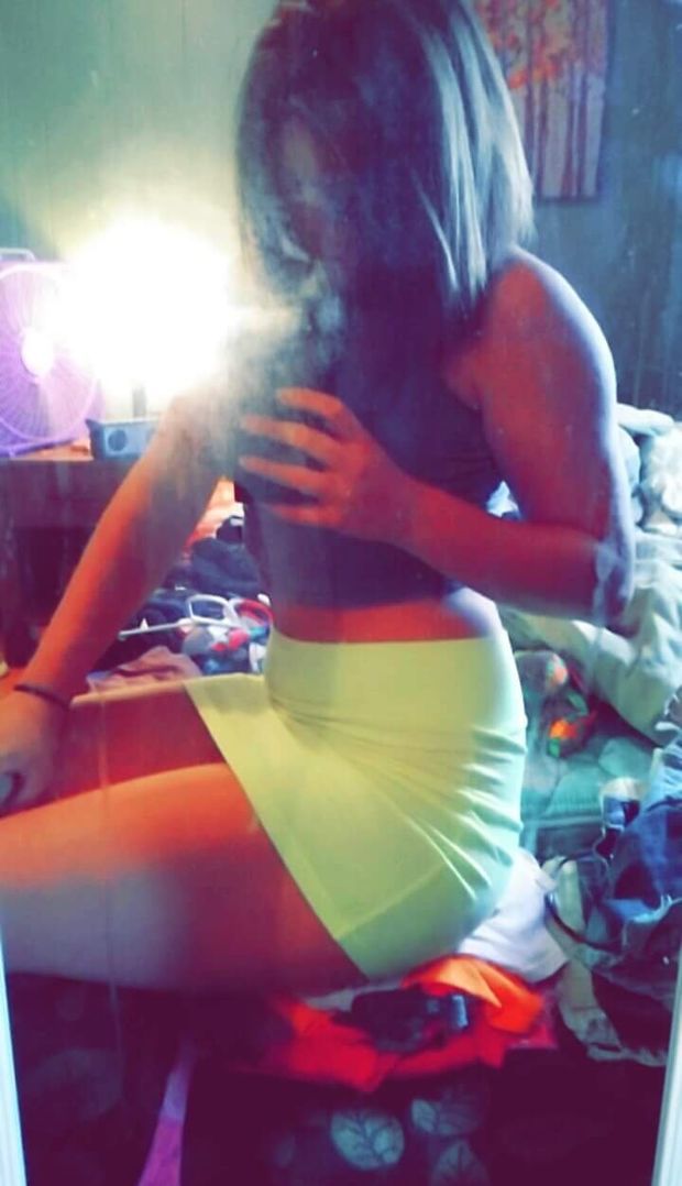 Teen Whore In A Mini Skirt