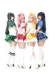 Gotta Love Those Short Skirt Cosplay Costumes