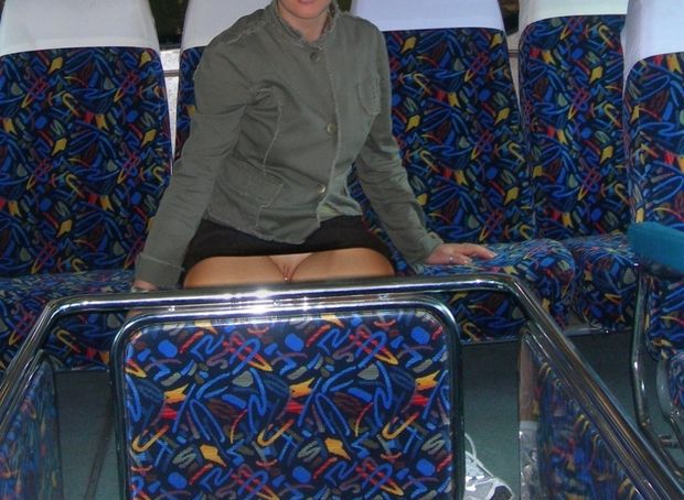 Up-skirt On Bus