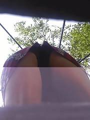 Stepdaughter Bent Over Underskirt