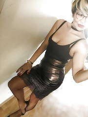 Insta Whore Posing At Home
