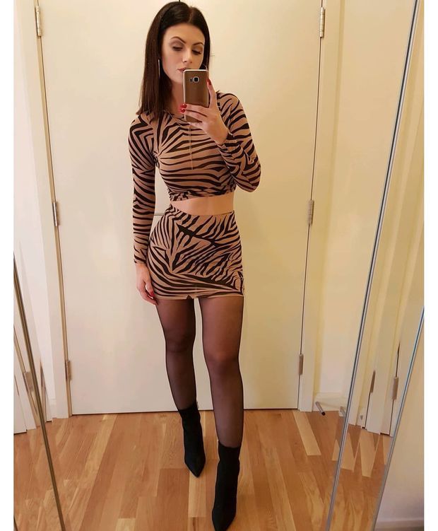 Tight Skirt & Pantyhose