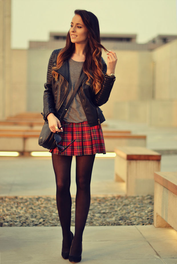 Very Pretty In A Plaid Skirt