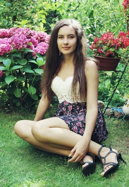 Teen Sweetheart In Skirt