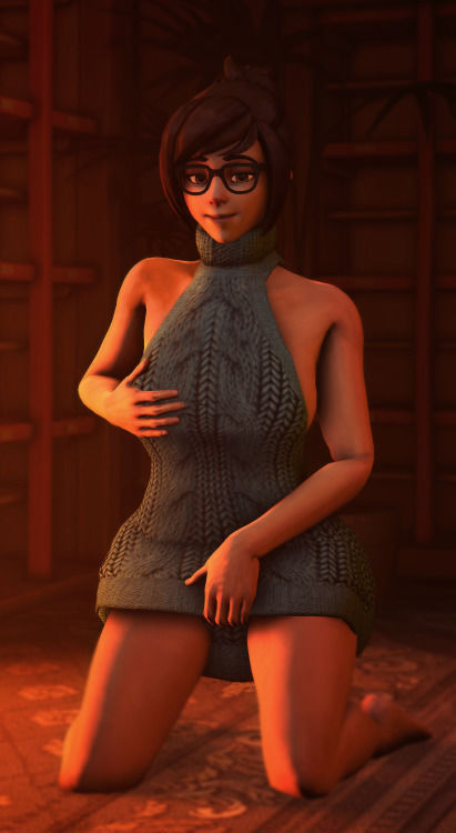 Sweater Skirt And A Sexual Smile
