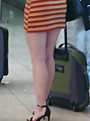 Awesome Miniskirt At Bwi