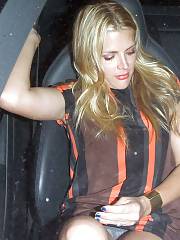 Busy Philipps Panty Up-skirt
