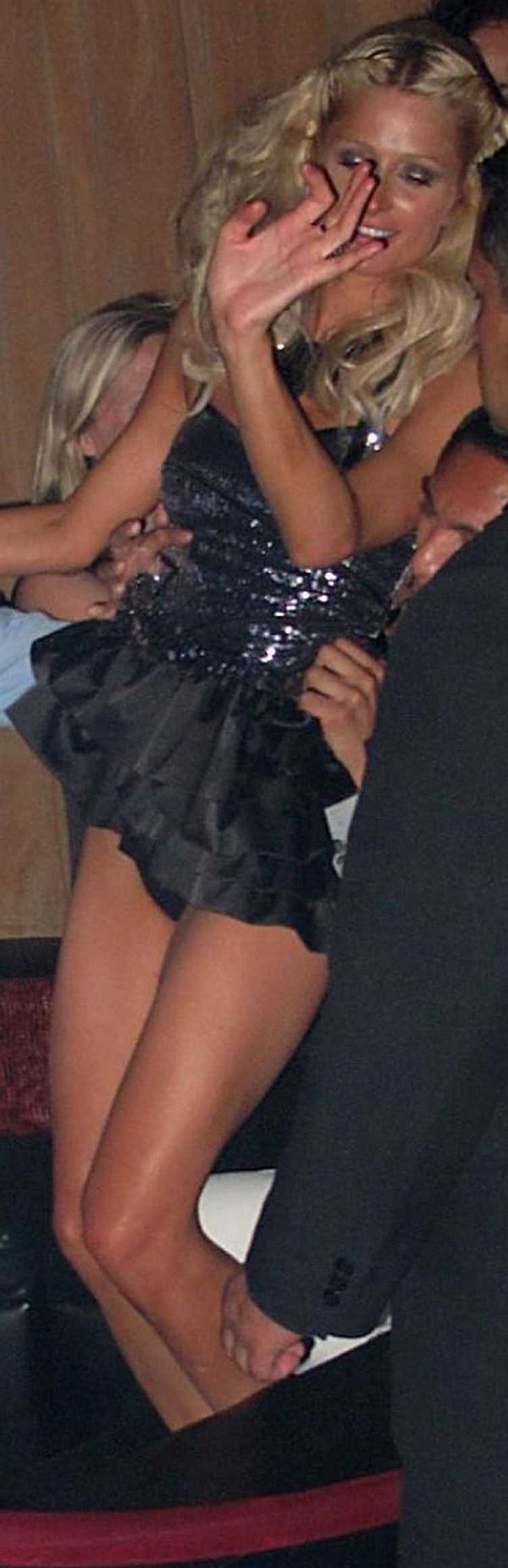 Paris Hilton Panty Upskirt