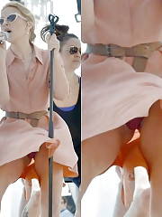 Kylie Minogue Under Skirt