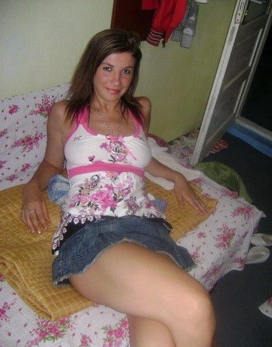 Ideal Romanian Legs In A Very Short Skirt